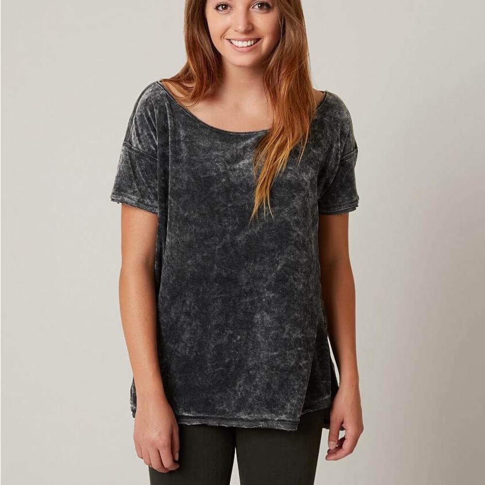 Free People We The Free Oversized Velvet Tunic Shirt Medium